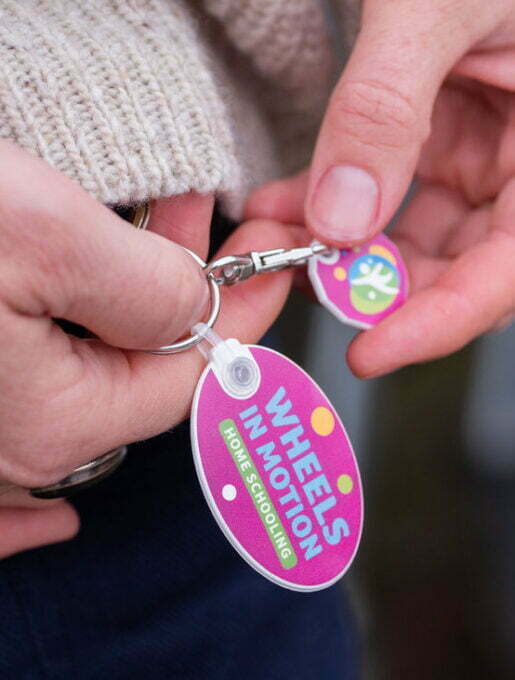 TrolleyMate Coin & Oval Keyring