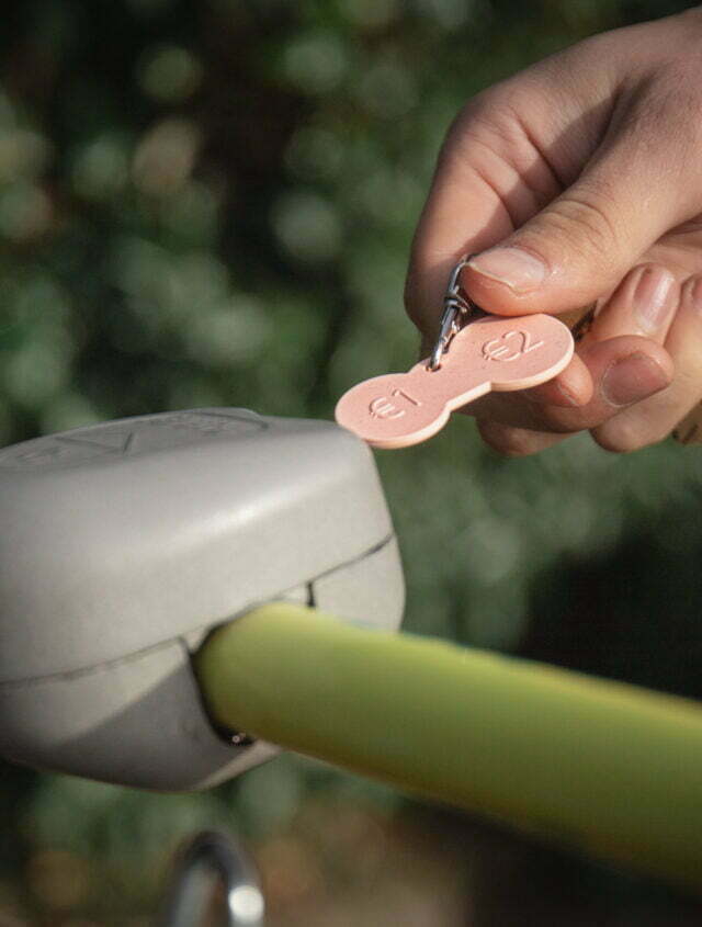 Multi Euro Trolley Stick Keyring