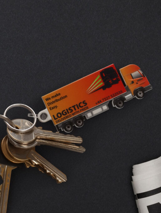 Artic Lorry “FunKeys” Keyring