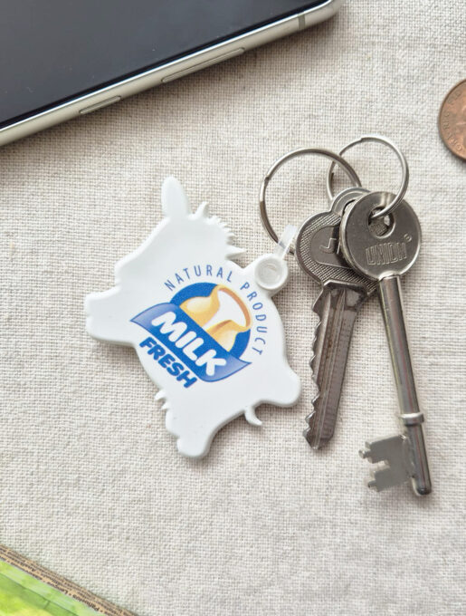 Cow “FunKeys” Keyring