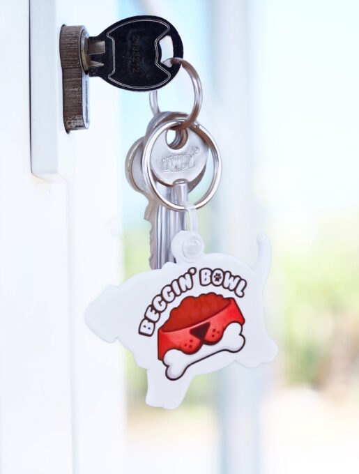 Dog “FunKeys” Keyring