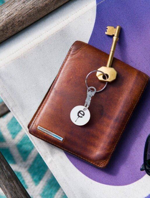 Old Pound Trolley Coin Keyring